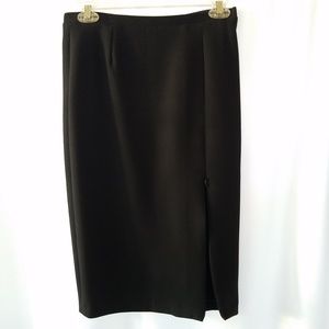 Zara Woman Black Pencil Skirt